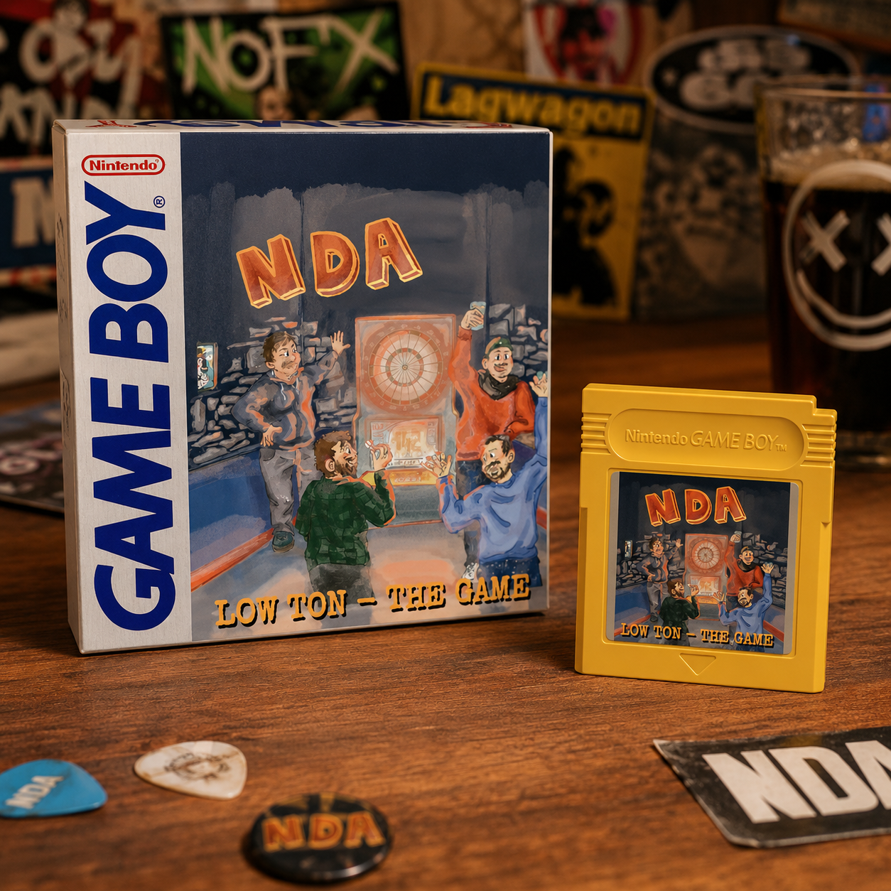 Low Ton — The Game, version cartouche Game Boy